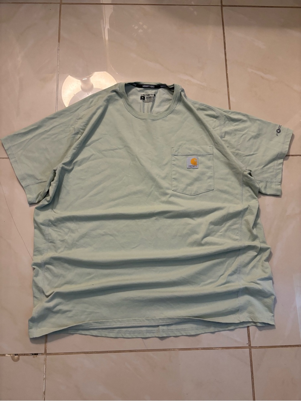 Carhartt Short Sleeve Pocket Tee - Mint